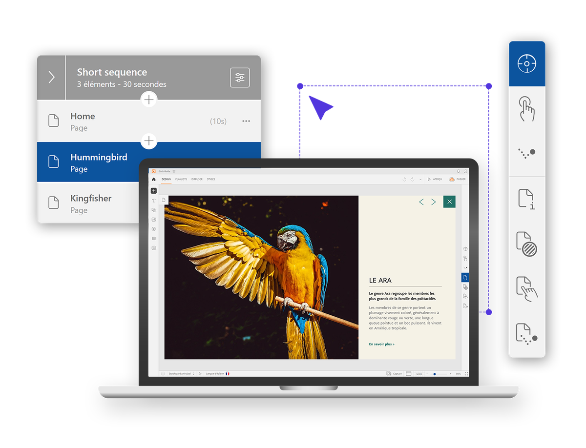 Le logiciel Touchify Studio pour l'affichage dynamique interactif