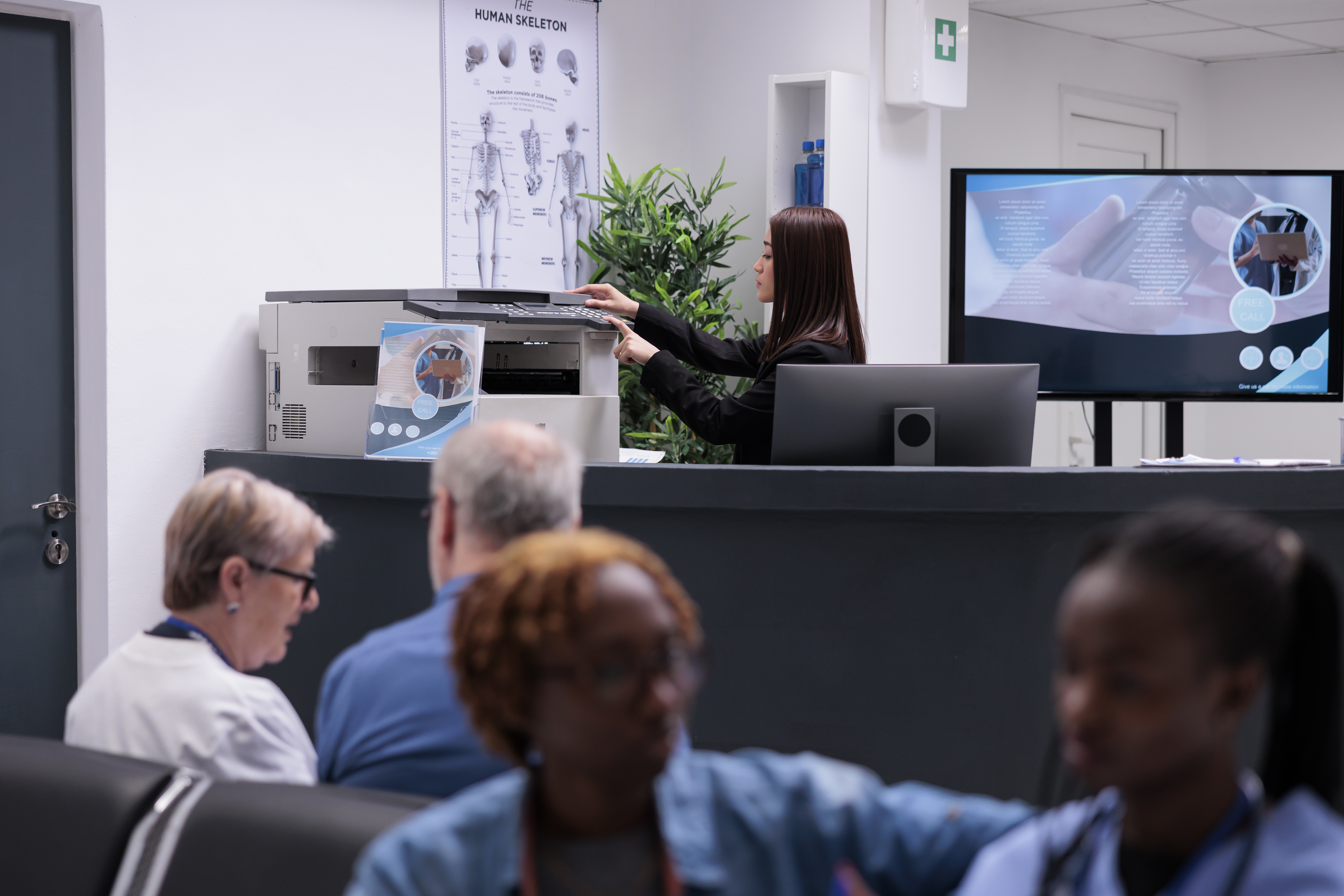 Digital signage for hospital